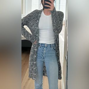 Hollister Gray cardigan, XS/S